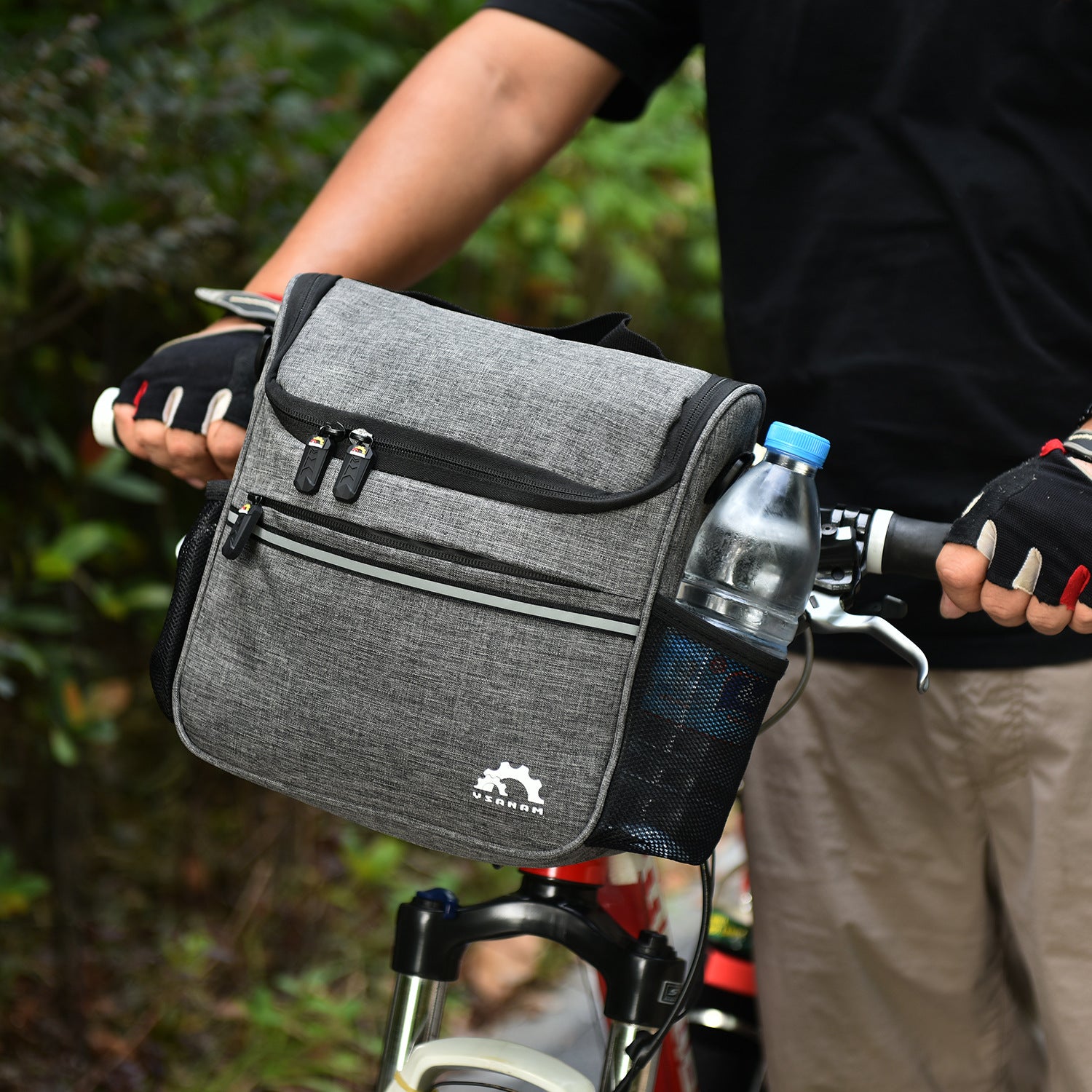 YSANAM YS114PS Electric Scooter Front Insulation Bag Bike Handlebar Hanging Storage Bag - Grey YSANAM YS114PS Electric Scooter Front Insulation Bag Bike Handlebar Hanging Storage Bag - Grey